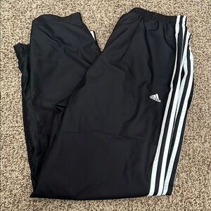 Adidas Black and White Pants